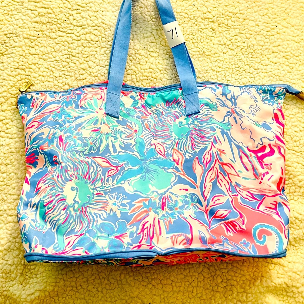Lilly Pulitzer lion bag